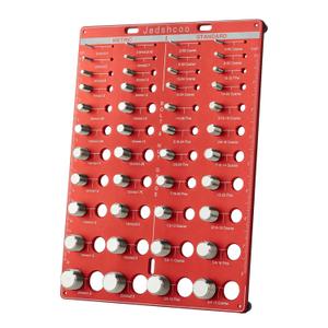 Thread Checker with Optimized Spacing, 44 Nut and Bolt Thread Checker, Bolt Size Finder with 22 Standard & 22 Metric Sizes, Thread Gauge SAE and Metric
