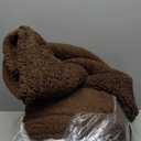 Heated Blanket Queen Size Single Control - 84"X90" Soft Double Sided Sherpa Electric Blanket with 6 Fast Heating Levels & 10 hrs Timer Settings, Washable & ETL Certified for Bed, Brown