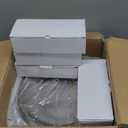 Chafing Dishes for Buffet 4 Pack, 6QT Round Chafing Dishes for Buffet [Elegant Gold and Silver Colors] Stainless Steel Chafing Dish Buffet Set for Any Party