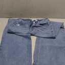 HDLTE Baggy Stretchy Jeans for Women High Waisted Trendy Wide Leg Jeans Boyfriend Denim Pants with Patch Pockets.XS