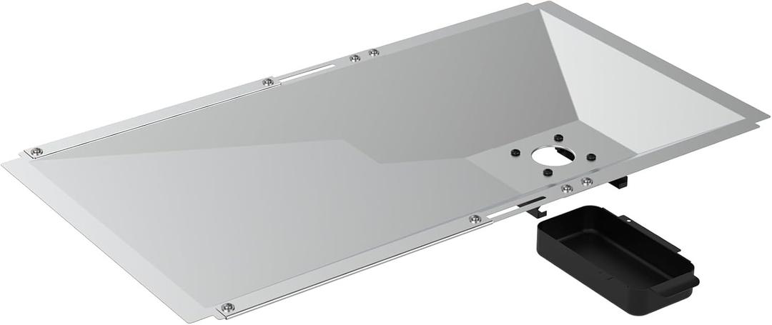 Universal Grease Tray with Catch Pan for Nexgrill Replacement Parts 720-0830H 720-0882A, Charbroil, Dyna Glo, Kenmore, Expect Grill, Drip Pan for 3/4/5/6 Burner Gas Grill Grease Tray Replacement
