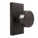 HIEMEY Oil Rubbed Bronze Door Knobs Interior with Lock, Privacy Vintage Door Knobs Oil Rubbed Bronze Door Handles for Bathroom Bedroom Round