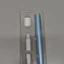 Eyebrow & Facial Hair Trimmer, Precision Detailer with Rinseable Blade, Battery Operated, Double-Sided Razor for Fine Hair, Chin & Peach Fuzz, Compact Pen Size, Safe & Gentle Touch-ups