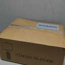 24.5" Modern Ceramic Table Lamps for Living Room Farmhouse Nightstand Lamps Set of 2 with White Linen Shade Office Reading Lamp Bedroom Lamps for Bedside End Table, Bedroom, Living Room, White