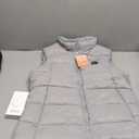 OCQOCQ Heated Vest for Women with 16000mAh 7.4v Battery Pack Included, Light Weight 15 Heating Zone Electric Heating Vest (L, Grey)