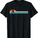 Vintage Retro Pickleball Player T-Shirt Small