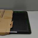 Dog Grass Pet Loo Indoor/Outdoor Portable Potty, Dog Litter Box, Artificial Grass Patch Bathroom Mat and Washable Pee Pad for Puppy Training, Full System with Trays (Pet Training Tray, 20"x16")