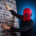 Spider-Man Marvel Legends Series Homecoming Electronic Expressive Mask, Premium Interactive Roleplay Gear for Adults
