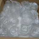 DomeStar 16PCS Glass Bud Vases Set, Small Clear Cylinder Vases for Plant Propagation Station Plant Terrarium, Vintage Clear Bud Vase in Bulk for Rustic Wedding Centerpieces Home Table Flower Decor