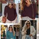 3 Pack Women's Plus Size Long Sleeve T-Shirts, Lace V Neck Loose Fit Tops Casual Fall Shirts Basic tee for Leggings (XXL)