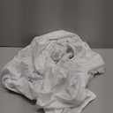 Wrap Around Dust Ruffle Bed Skirt - White - for Full Size Beds with 12 Inch Drop - Easy Fit Elastic Strap - Adjustable Pleated Bedskirt w/Brushed Fabric - Wrinkle Free - for Women, Men, Kids & Teens