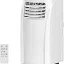 Portable Air Conditioners, 8000 BTU Air Conditioner Unit spaces up to 230 Sq.Ft with Remote Control Dehumidifier Function Window Wall Mount, 4 Caster Wheel, Sleep Mode and 2 Fan Speed