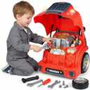 Interactive Truck Engine Toy with Removable Parts - Lights, Sounds, and Fun for Young Mechanics -Unleash their Creativity and Motor Skills with this Truck Engine Toy- Ideal Gift for 3-5-Year-Old Boys