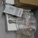 Oneach 25.75" Modern Table Lamp Set of 2, Bedside Lamps with USB Ports, Silver Nightstand Lamps Set for Living Room Bedroom House Bedside Home Office Family