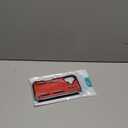 FNTCASE for iPhone 17 Phone Case: Military Grade Drop Proof Protection Mobile Cover with Kickstand | Matte Textured Rugged Shockproof TPU | Protective Sturdy Phone Case - 6.3 inch Red