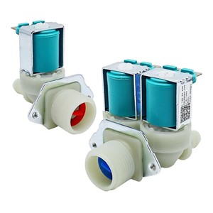 Washer Water Inlet Valve Fit for samsung kenmore WF42H5000AW WF45B6300AC WF45R6100AW WF45B6300AC/US WF45R6100AC/US WF42H5000AW/A2 WF45R6300AV/US WF42H5200AP/A2 WF42H5200AF/A2 WF42H5200AW/A2