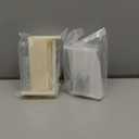 R 7227 Rear Drawer Track Back Plate, 5/16 in. x 7/8 in. and R 7265 Drawer Track Back Plate, 3/8 inch x 1 inch, Plastic