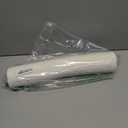 Cozyhealth 3.1" H Small Cervical Roll Pillow, Medium Soft Memory Foam Neck Round Pillow Cylinder Bolster Pillow for Sleeping, Round Neck Support for Bed, Legs, Back and Yoga (White, Small - 3.1" H)