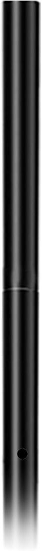 Accessory Outdoor Light Post Steel 3" x 84" for Exterior House Porch Patio Deck - Black, lamp post 84"