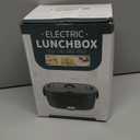 Electric Lunch Box, Heated Lunch Box for Adults with 2 Stainless Steel Container