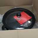 Dash Family Size Skillet - Electric Skillet for Multi-Purpose Cooking - Nonstick Cooking Surface - Tempered Glass Lid & Cool-Touch Handles - 6-Quart Capacity, Makes 24 Cups - 14", Black