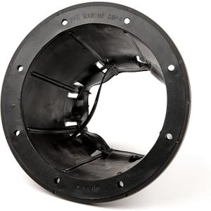 T-H Marine Marine Cable Boot - 4.5", Black Durable Waterproof Vinyl Cable Protector with Reinforcing Ring for Easy Installation, UV Resistant, Secure Fit for Boat Wiring Solutions