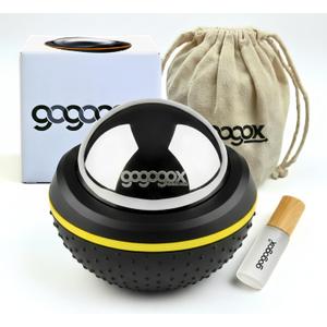 gogogox Cryosphere Cryo Cold Massage Roller Ball, 60mm Ice Roller for Sore Muscle Relief - Plantar Fasciitis Deep Tissue Massager, Cold Therapy Non Electric Hand Held Foot Hip Leg Massage Ball Roller
