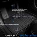 Floor Mats for Hyundai Palisade Hybrid 2026 7&8 Seat w/Cargo Mat | Full Protection Mat Set with Cargo Liner, All Weather TPE, Non Slip & Odorless & Scratch Proof, Palisade Hybrid Accessories