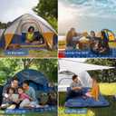 HiiPeak Sleeping Pad for Camping- Ultralight Inflatable Sleeping Mat with Built-in Foot Pump & Pillow, Upgraded Compact Camping Air Mattress for Tent, Backpacking, Hiking