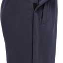 Deyeek Unisex Tear Away Shorts 9" Snap On Athletic Shorts Cotton Post Knee Hip Surgery Recovery Lounge Short with Pockets (Black, L)