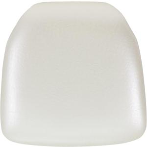 Flash Furniture Hard Ivory Vinyl Chiavari Chair Cushion, Pack of 1