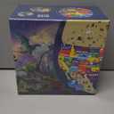 Puzzles for Kids Ages 4-8, 70Pcs Large Dinosaur Jigsaw Floor Puzzle, Educational Learning Toy Gifts for Boys Girls Ages 3 4 5 6 7 8