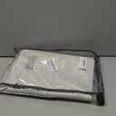 100% Blackout Shield Linen Blackout Curtains for Bedroom 90 Inches Long, Back Tab/Rod Pocket Living Room Drapes, Thermal Insulated Blackout Curtains 1 Panel Set, 100" W x 90" L, Beige