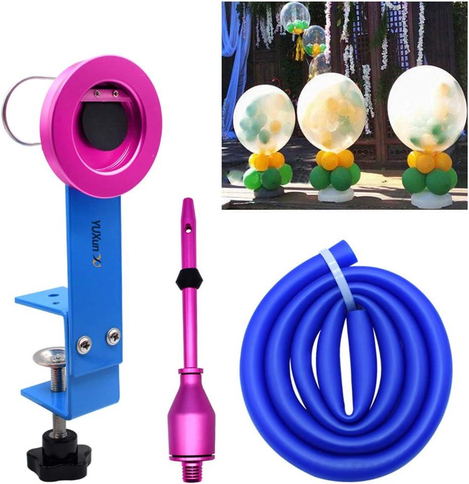 Balloon Stuffing Tool With Knotting Function Balloon Stuffing Machine Kit Balloon Filling Tool for Birthday Wedding Party Art Balloons Decoration Supply