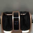 Best Choice Products Heated Shiatsu Foot Massager for Pain Relief, Plantar Fasciitis, Neuropathy, Blood Circulation w/Compact Design - Gold (Standard)