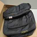 Carhartt Insulated 24 Can Two Compartment Cooler Backpack, Fully-Insulated Base, Durable Water-Resistant for Camping, Beach & Travel (Black)