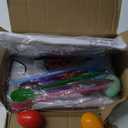 19 Pack Easter Outdoor Party Games for Kid Family, School Carnival Game 4 Bunny Potato Sack Race Bag, Egg and Spoon Relay Race, 2 3-Legged Band, 1 Ear Ring Toss Game (4 Score Rings) Easter Eggs Hunt