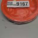 Paper Dinner Plates Red, 8 1/2 Inches Paper Plates Disposable, Strong and Sturdy Disposable Plates for Party, Dinner, Holiday, Picnic, or Travel Party Plates, Pack of 20