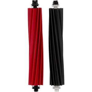 (2 Pack) Q5 Pro+ Main Roller Brushes Compatible with Roborock S8 Pro Ultra/ Q5 Pro/ Q5 Pro+/ Q8 Max/ Q8 Max+/ Q5 Max+ Q5 DuoRoller+, Dual Roller Brushes Rubber Brush Replacement Parts Brushes