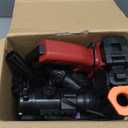 SOFITEN Toy Foam Blaster Guns Automatic Sniper Rifle Tactical Vest Toy Foam Blaster with 120 Darts IR and Flashlight The Shooting Outdoor Activity Game Gifts for 14+ Kids Men Birthday Xmas 