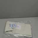 Roc-lon 54 Inch Budget Blackout Drapery Lining, White/Ecru 1 Yard