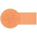 Peach Crepe Paper Roll - 81' - Premium Quality, Shrink Wrapped - Perfect for Crafts, Decorations & Events, Set of 4