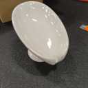 Soap Dish, Self Draining Bar Soap Holder for Bathroom Sink, Leaf Shaped Drainage Ceramic Speckled Soap Dish Porcelain Decorative Soap Dishes, ANTIS'S HOME