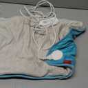 Comfytemp Weighted Heating Pad for Back & Period Cramps, FSA Eligible, Birthday Gifts for Mom Dad Women Men, 2.2lb HSA Electric Heat Pad for Neck Shoulder Pain Relief, 2H Auto-Off Heated Pad, 12x24 (Navy Blue)