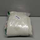 KOUFALL 60 Inches Long Cream Beige Off White Ivory Bay Window Curtains Drapes 2 Panels,60% Blackout Sound Dampening for Living Room Bedroom, Dining Room Windows