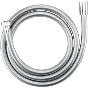 Bidet Hose 48 Inches Shower Hose Explosion Proof Anti Winding High Pressure Showerhead Hoses Used In Showerheads Spray Bidet Bathing Toilet Cleaning Pet Flexible Rv Short Shower Hoses Replacement (Silver)