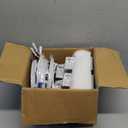 Meconard 4 Pack 6 Inch 5CCT LED Canless Recessed Lighting with Night Light, 2700K/3000K/3500K/4000K/5000K Selectable Ultra-Thin LED Ceiling Lights, 12W=110W, 1050LM, Dimmable Wafer Downlight ETL&FCC (White)