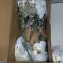 ASTRYAS 8Pcs Artificial Peonies Blue Silk Peonies Faux Flower Bouquet Fake Blue Peonies Artificial Flowers Table Centerpieces for Bridal Wedding Home Party Office Decoration Bulk