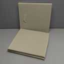 Amazon Basics Collapsible Fabric Storage Cube Bins Organizer with Handles, Sturdy, Beige, 13-x-13-x-13-inch, Pack of 6