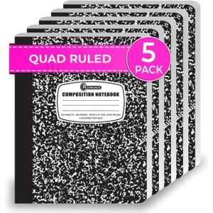 Rosmonde Spiral Notebook, 12 Pack, 1 Subject, College Ruled, 70 Sheets, 8 x 101/2", 3 Hole Punched, Bulk College Ruled Notebooks for School, Single Subject Spiral Notebook Bulk, Assorted Colors